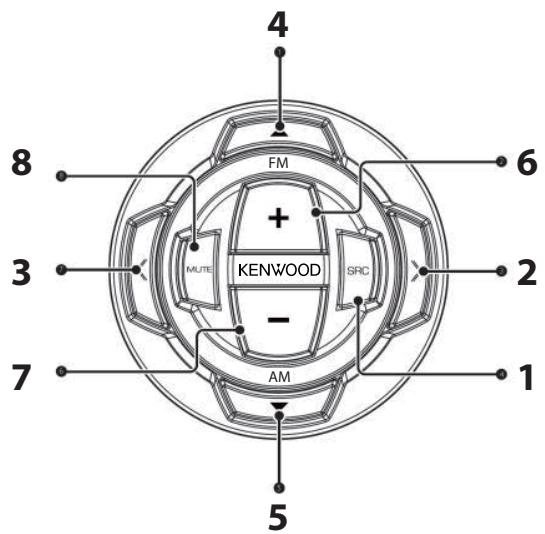 KENWOOD KMR-XM500 - Ajustes de Bluetooth - 1