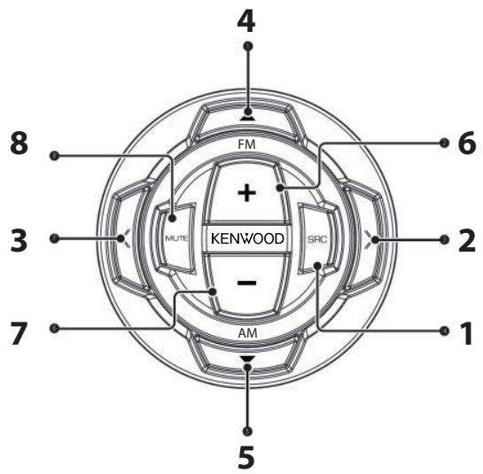 KENWOOD KMR-XM500 - Bluetooth Settings - 1