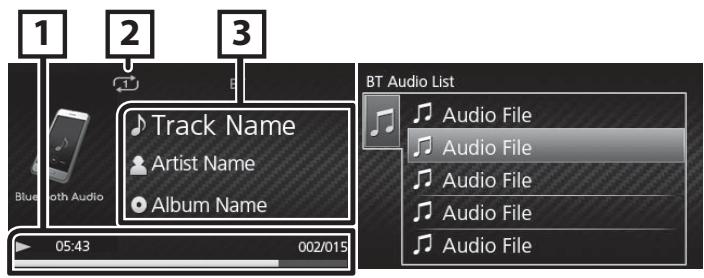 KENWOOD KMR-XM500 - Playing Bluetooth Audio Device - 1