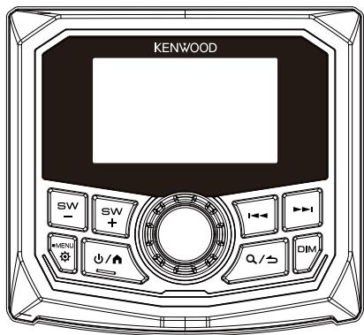 KENWOOD KMR-M300BT - Configuración de los ajustes generales - 1