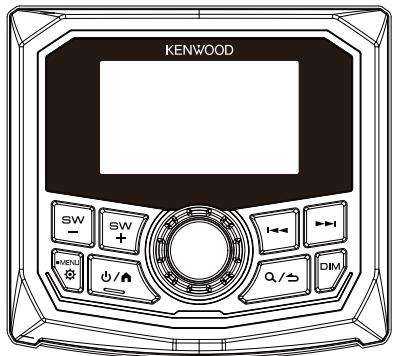 KENWOOD KMR-M300BT - Régler les paramètres généraux - 1