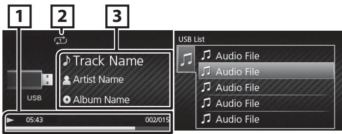 KENWOOD KMR-M300BT - Playback operations - 1
