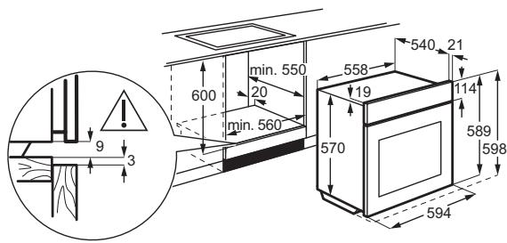 ESSENTIELB EFMP 581i2 - Encastrement - 1