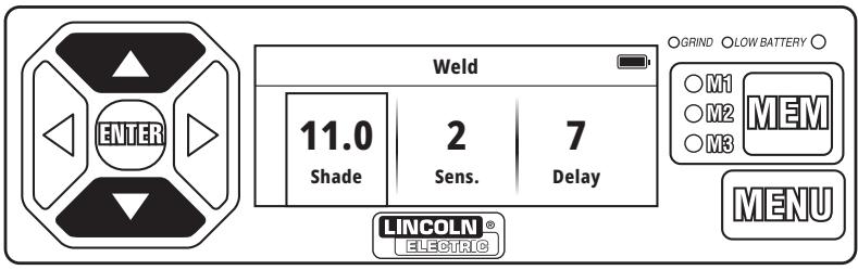 LINCOLN ELECTRIC VIKING 3350ADV - Variable Shade Control - 1