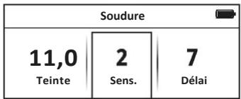 LINCOLN ELECTRIC VIKING 3350ADV - Commande de la sensibilité et du déliai - 8