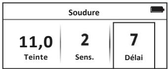 LINCOLN ELECTRIC VIKING 3350ADV - Commande de la sensibilité et du déliai - 11