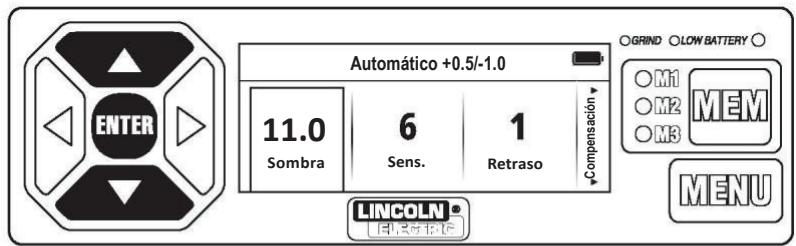 LINCOLN ELECTRIC VIKING 3350ADV - Configuración de modo automático - 1