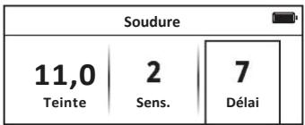 LINCOLN ELECTRIC VIKING 3350ADV - Commande de la sensibilité et du déliai - 10