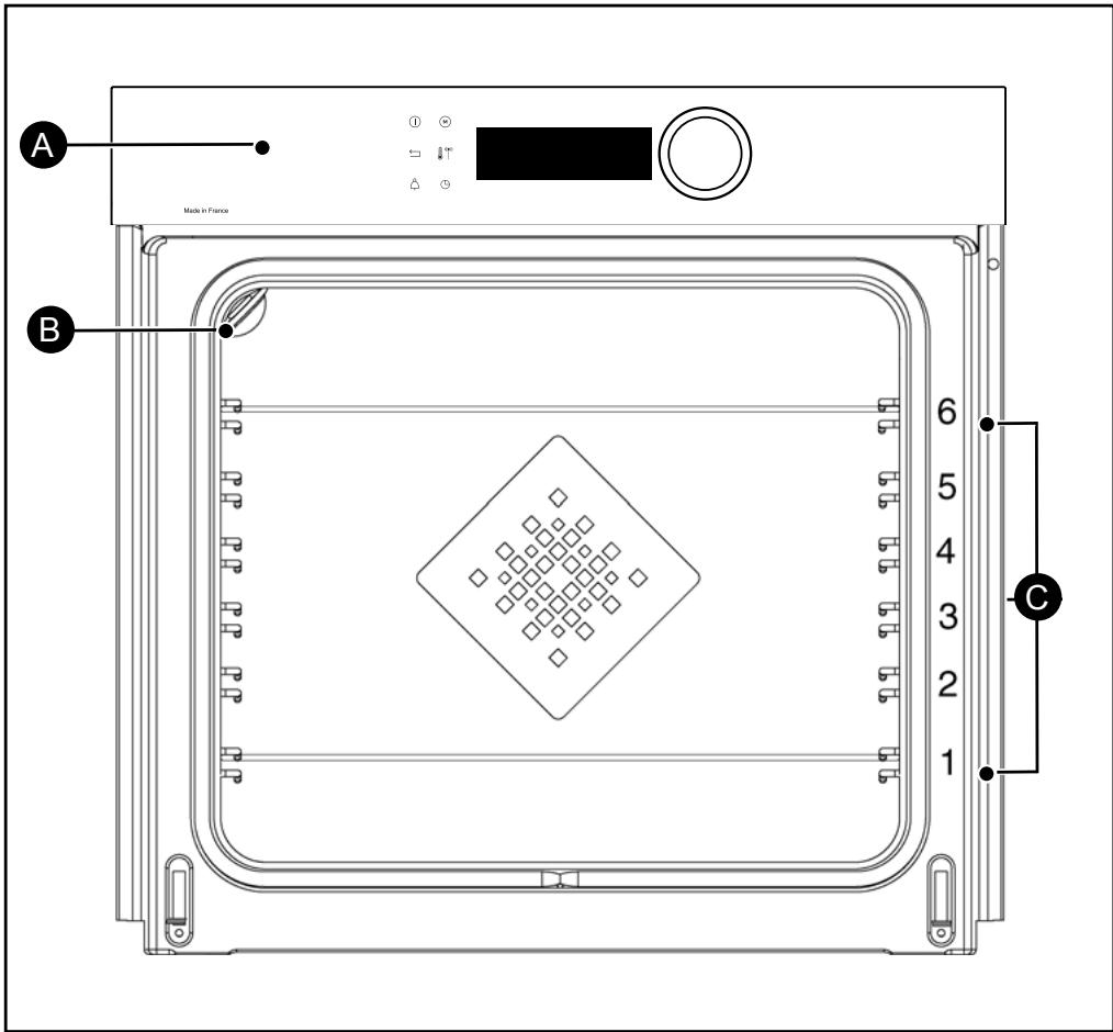 DE DIETRICH DOP4556W - • 3 PRESENTATION DU FOUR - 1