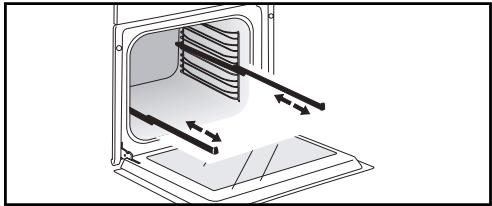 DE DIETRICH DOP4556W - INSTALLATION ET DEMONTAGE DES RAILS COULISSANTS - 1