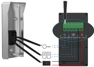 EZVIZ HP7 PRO 4K - Installation du panneau d'interphone - 5