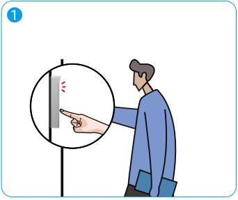 EZVIZ HP7 PRO 4K - Déverrouillage par reconnaissance de la veine de la paume - 1