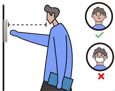 EZVIZ HP7 PRO 4K - Instructions d'entrée par reconnaissance faciale - 1