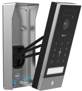 EZVIZ HP7 PRO 4K - Installation du panneau d'interphone - 6