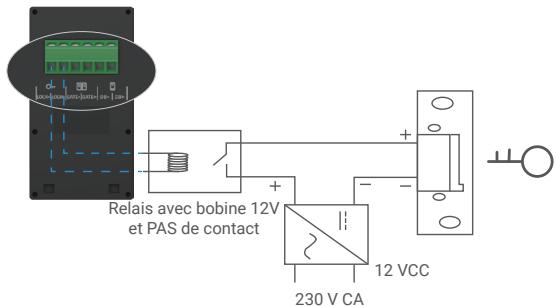 EZVIZ HP7 PRO 4K - Connexion à une gâche électrique ou une serrure - 1