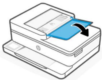 HP Envy 6132e - Élimination d'un bourrage papier dans le chargeur de documents - 1
