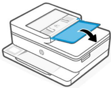HP Envy 6132e - Nettoyage du bac d'alimentation de documents - 1