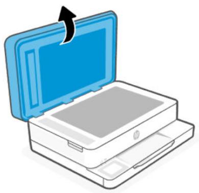 HP Envy 6132e - Nettoyage de la vitre du scanner - 1