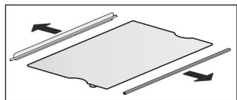 LIEBHERR CUele281-26 - Démonter les tablettes de rangement - 1