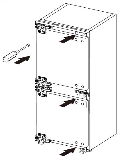 HISENSE RB3B250SAWE - Inversion de la porte - 4