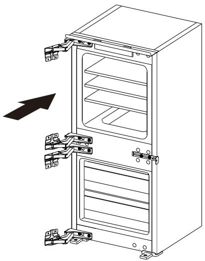 HISENSE RB3B250SAWE - Inversion de la porte - 3
