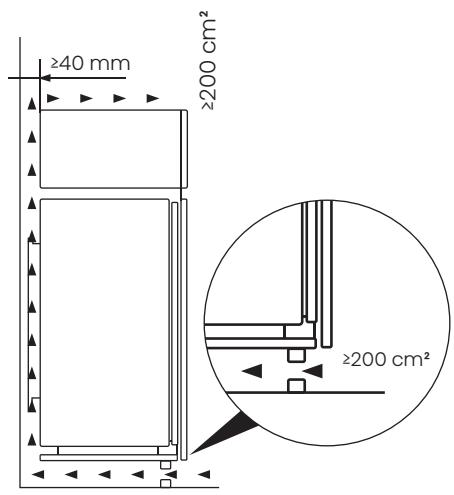 HISENSE RB3B250SAWE - Réfrigérateur-congélateur encastrable - 2