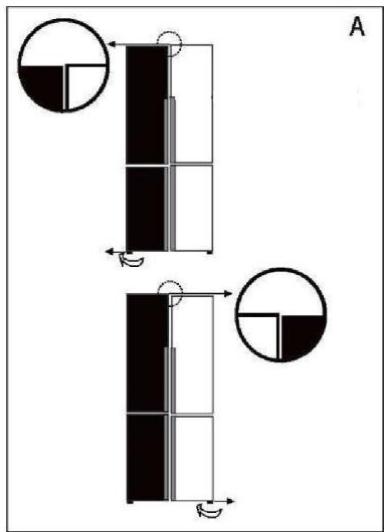 HAIER HFR7819ENGC - Réglage fin des portes - 1