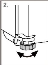 HAIER HFR7819ENGC - Alignement de l'appareil - 4