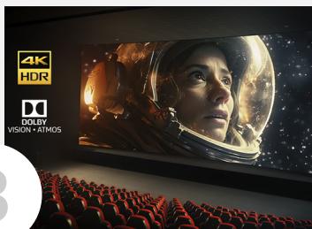 SONY 43BRAVIA3 - Amélioration en 4K avec le processeur IA X1 - 2
