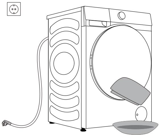 HISENSE WF3S9043BB3 - Nettoyage de l'extérieur du lave-linge - 1