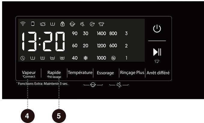 HISENSE WF3S9043BB3 - Départ/pause - 1