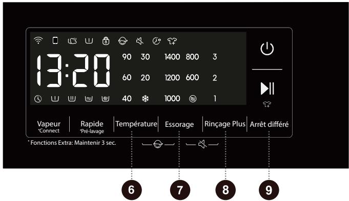 HISENSE WF3S9043BB3 - Pré-lavage - 1
