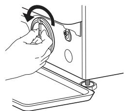 INDESIT BDE96435WKVFR - Nettoyage du filtre à eau/évolution de l'eau résiduelle - 3