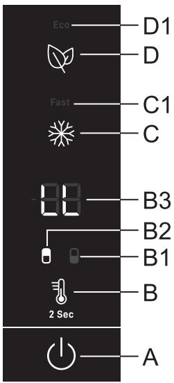 SMEG RC18XDNC - Sécurité enfants (Child Lock) - 1