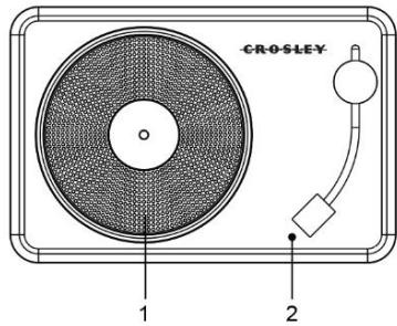 Crosley CR3029A - \section*{Charakteristiques} - 1