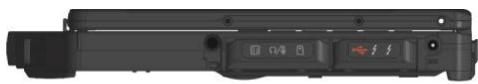 Getac S510 - Right-Side Components - 1