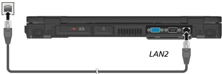 Getac S510 - Using the LAN - 2