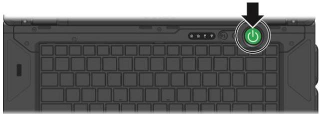Getac S510 - Turning On - 1