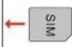 BLU M10L PRO - Installation of the SIM Card - 2