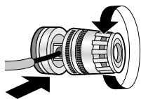 TECHNICS SU-GX70 - Speaker connection - 2