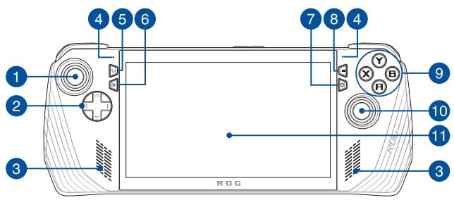ASUS CA20701 - Front View / Vue avant / Vista izquierda - 1