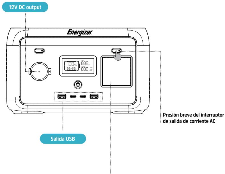 ENERGIZER Solar Peak 300 - Encender y Apagar - 2