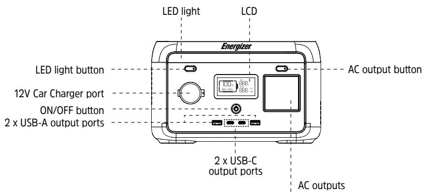 ENERGIZER Solar Peak 300 - Product Overview - 1