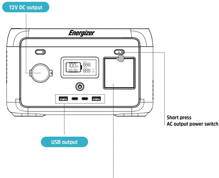 ENERGIZER Solar Peak 300 - On and Off - 2
