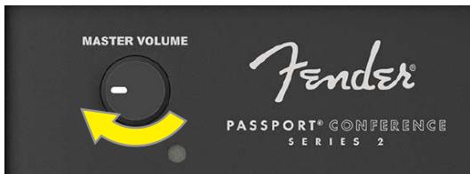 FENDER Passport Conference Series 2 - CONEXION DE CABLE DE ALIMENTACION/ALTAVOZ: - 6
