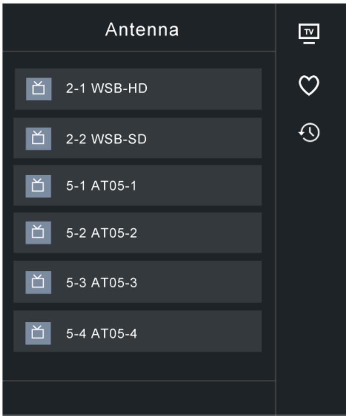 JENSEN JTV2423DCS - Channel List - 1