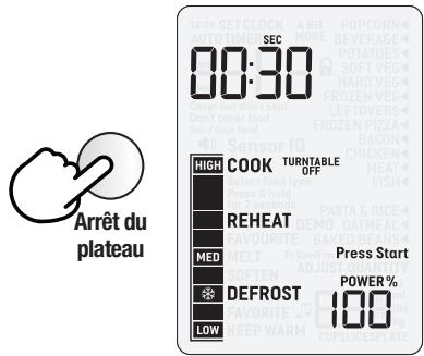BREVILLE BMO850 - ARRET Du plateau rotatif - 1