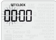 BREVILLE BMO850 - SETTING THE CLOCK - 12 OR 24-HOUR CLOCK DISPLAY - 4
