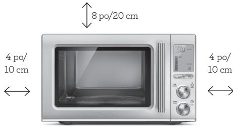 BREVILLE BMO850 - Installation et mise en MARCHE du FOUR à micro-ondes - 1