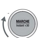 BREVILLE BMO850 - Régler l'horloge - affichage sur 12 ou 24 HEURES - 1
